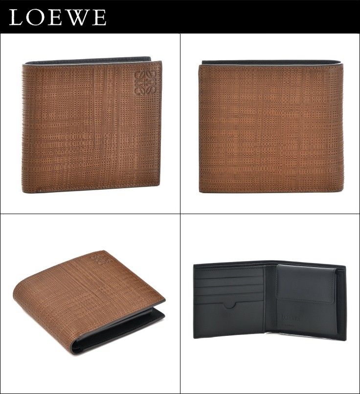 LOEWE 【並行輸入品】 ロエベ/LOEWE 財布 メンズ LINEN 二つ折り