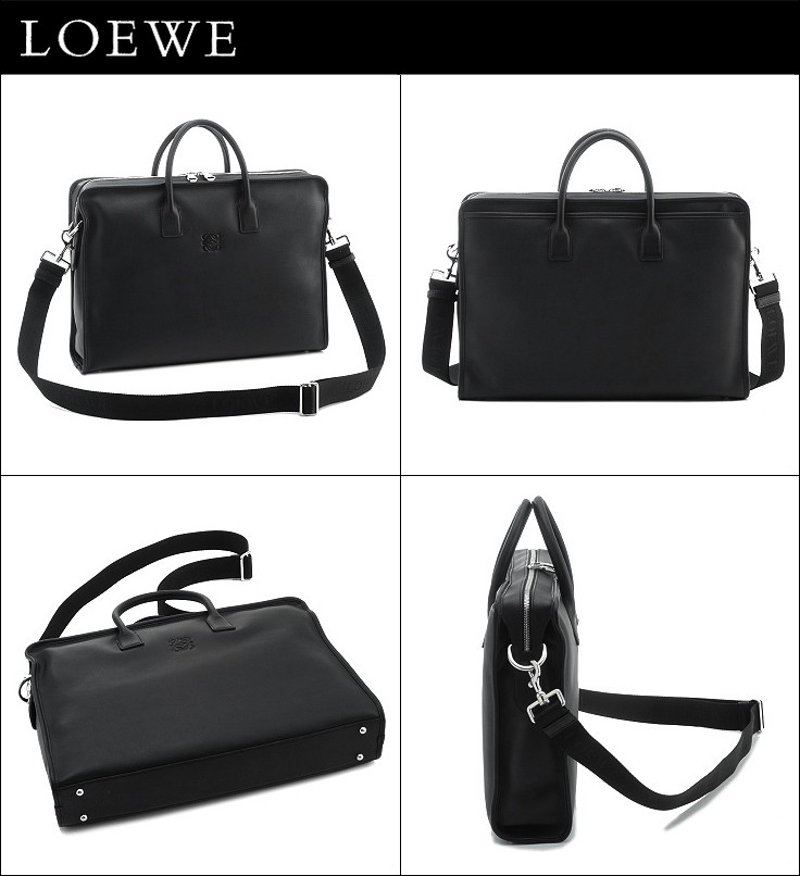 ロエベ/LOEWE バッグ メンズ アマソナ ブリーフケース スムースカーフ 