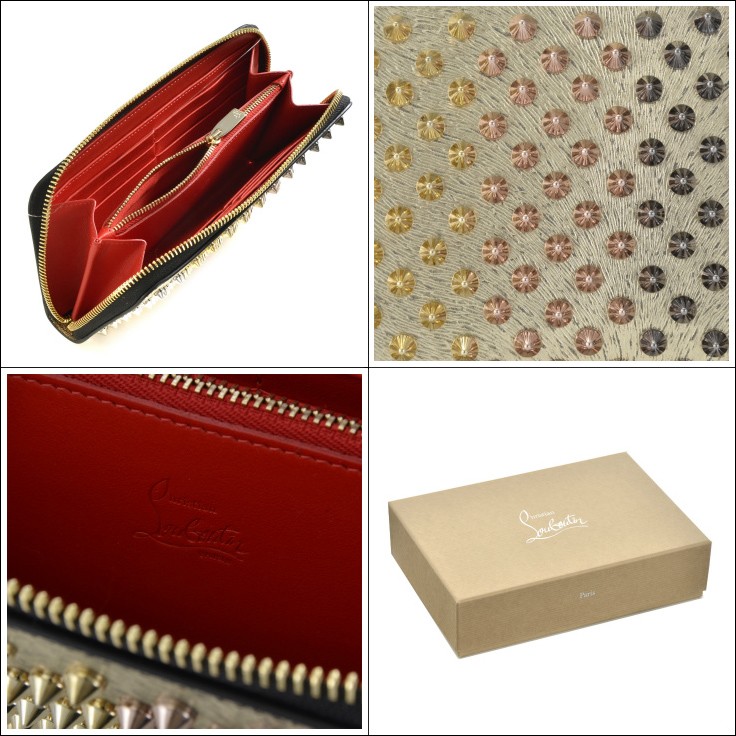 期間限定値下げ！クリスチャンルブタン　ゴールド長財布　金運 楽天市場】クリスチャン ルブタン Christian Louboutin 長財布