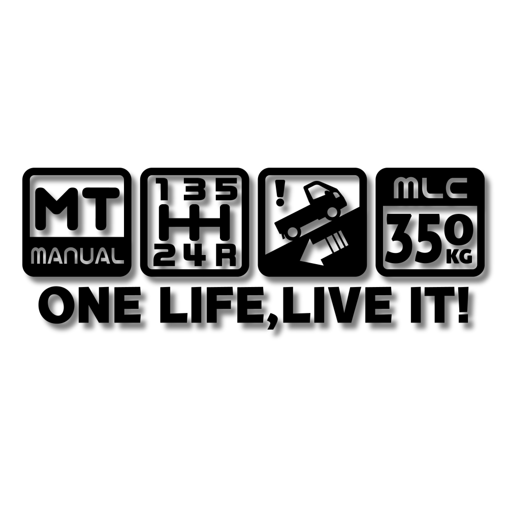 ONE LIFE, LIVE IT 軽トラック 最大積載量350kg MT車両 カッティング