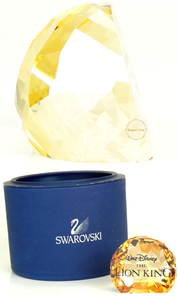 スワロフスキー ディズニー ライオンキング タイトルプレート SWAROVSKI スワロフスキー Swarovski ディズニー 『ライオン