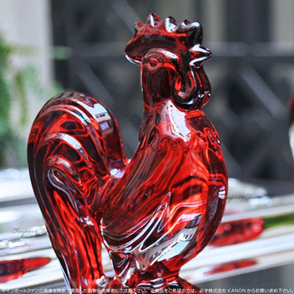 バカラ クリスタル 鳥 鶏 レッド 2810265 Baccarat 2017 Zodiac Rooster, Red : bac2810265 :  インポートファン - 通販 - Yahoo!ショッピング