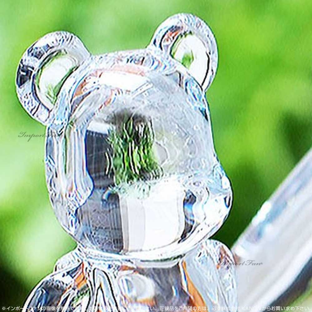 バカラ ベアブリック クリスタル くま 熊 BE@RBRICK クリア Baccarat Crystal Be@rbrick Clear  2813551 置物 ギフト プレゼント □