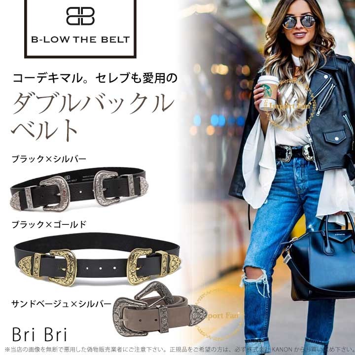 ダブルバックルベルト ビーローザベルト B Low The Belt