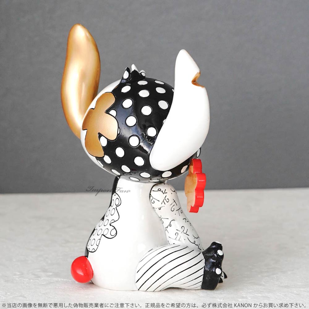【Disney by Britto】スティッチ シッティング ポーズ Disney ブリット スティッチ シッティング ポーズ 6010309 by