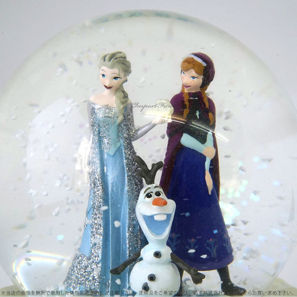 ディズニーストア 海外正規品 アナと雪の女王 スノーグローブ 