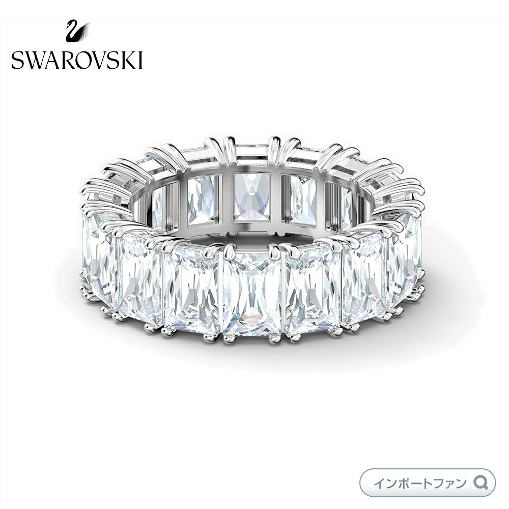 スワロフスキー ヴィットーレ ワイド リング 指輪 5572689 5562129 5572686 5572695 5572699 Swarovski  □