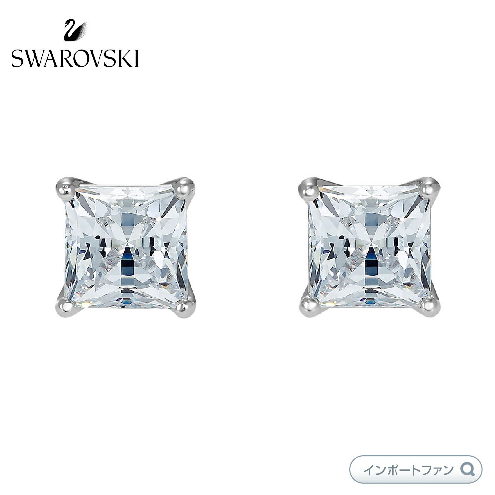 SWAROVSKI（スワロフスキー） アトラクト ピアス ホワイト 5509936