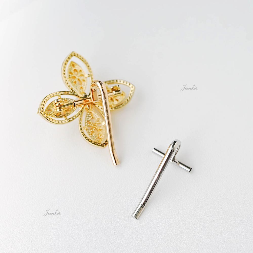 ジュエリス ブローチ 