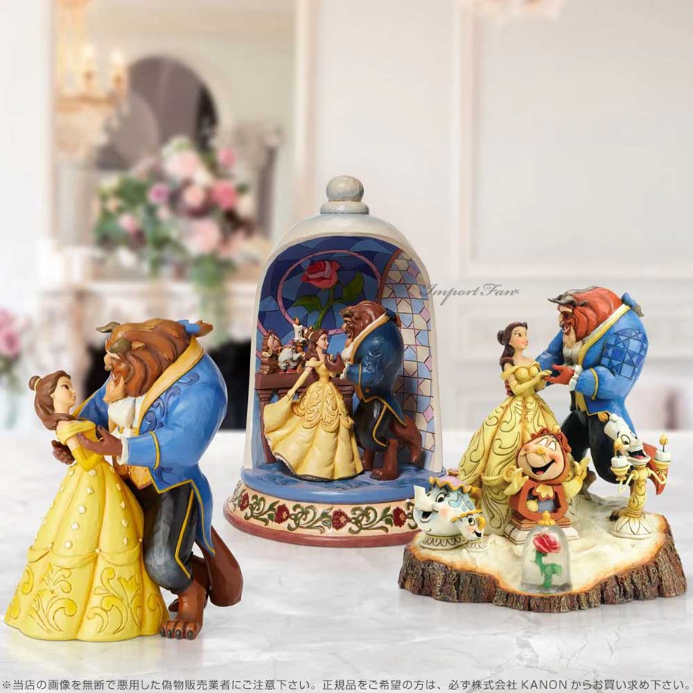 Disney（ディズニー） ジムショア 美女と野獣 ローズドーム 30周年
