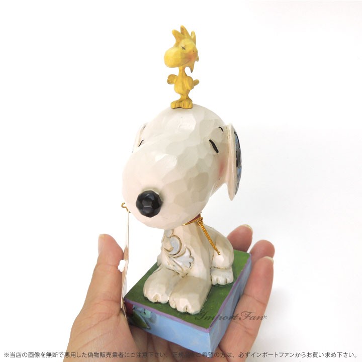 ジムショア 私のベストフレンド 親友 スヌーピー ウッドストック フィギュア ピーナッツ 4044677 My Best Friend Snoopy  And Woodstock Personality Pose Figuri