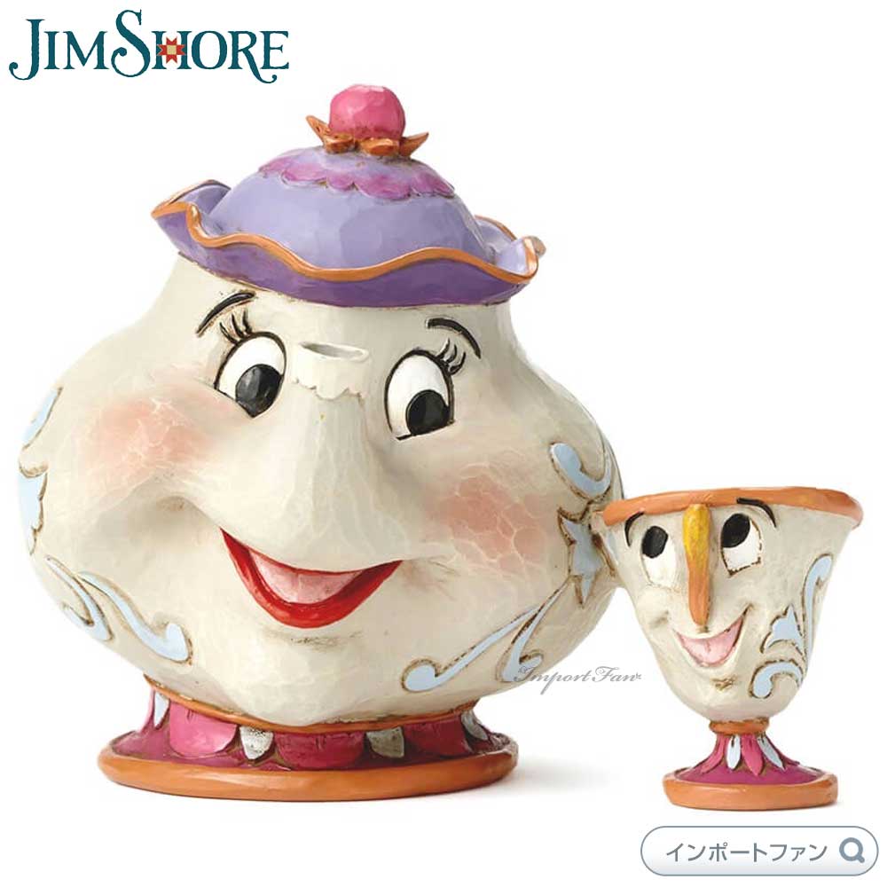 Disney（ディズニー） ジムショア ポット夫人とチップ 美女と野獣