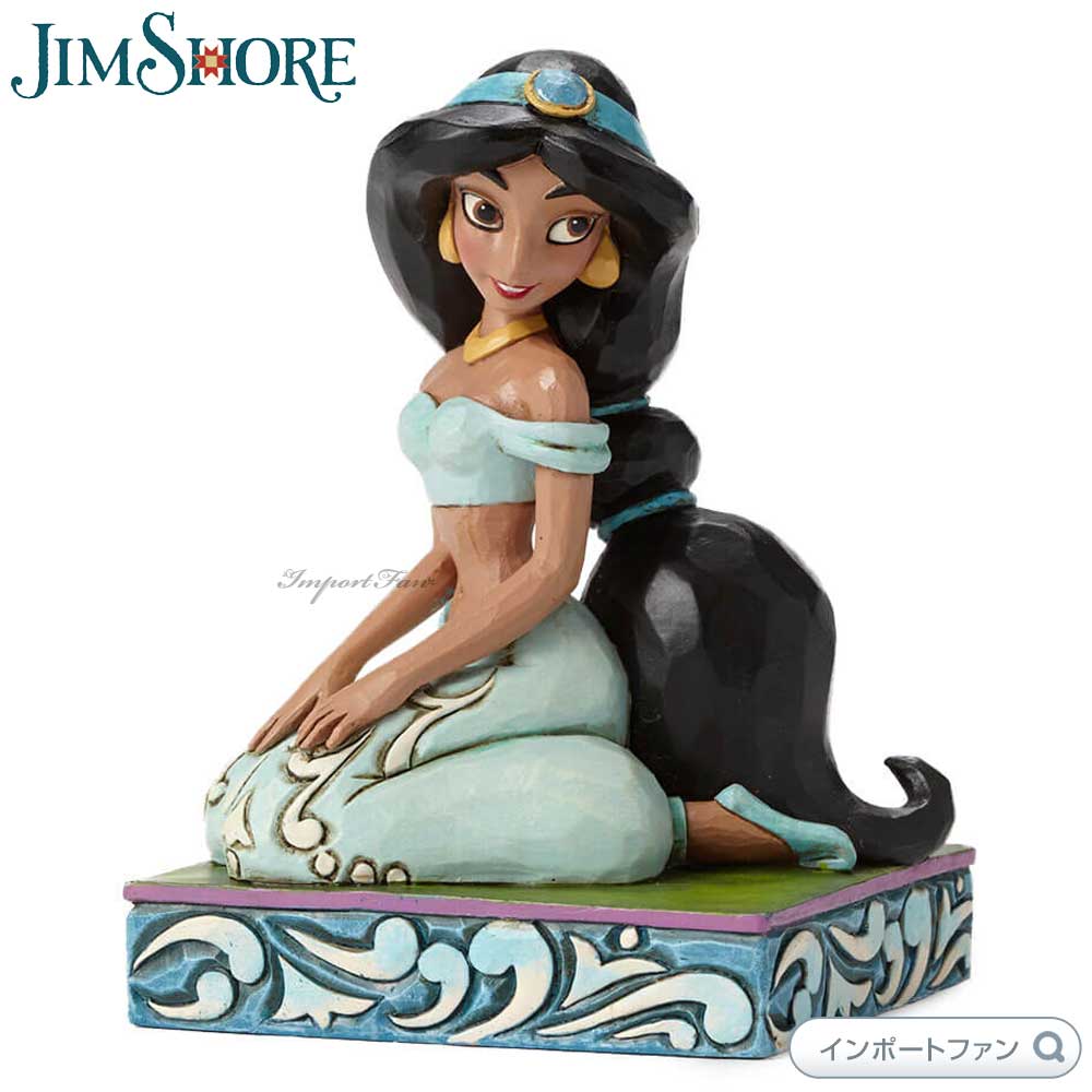【美品】ディズニー　トラディション ジム・ショア ジャスミンとアラジン ディズニーフィギュア専門店 ディズニーコレクション