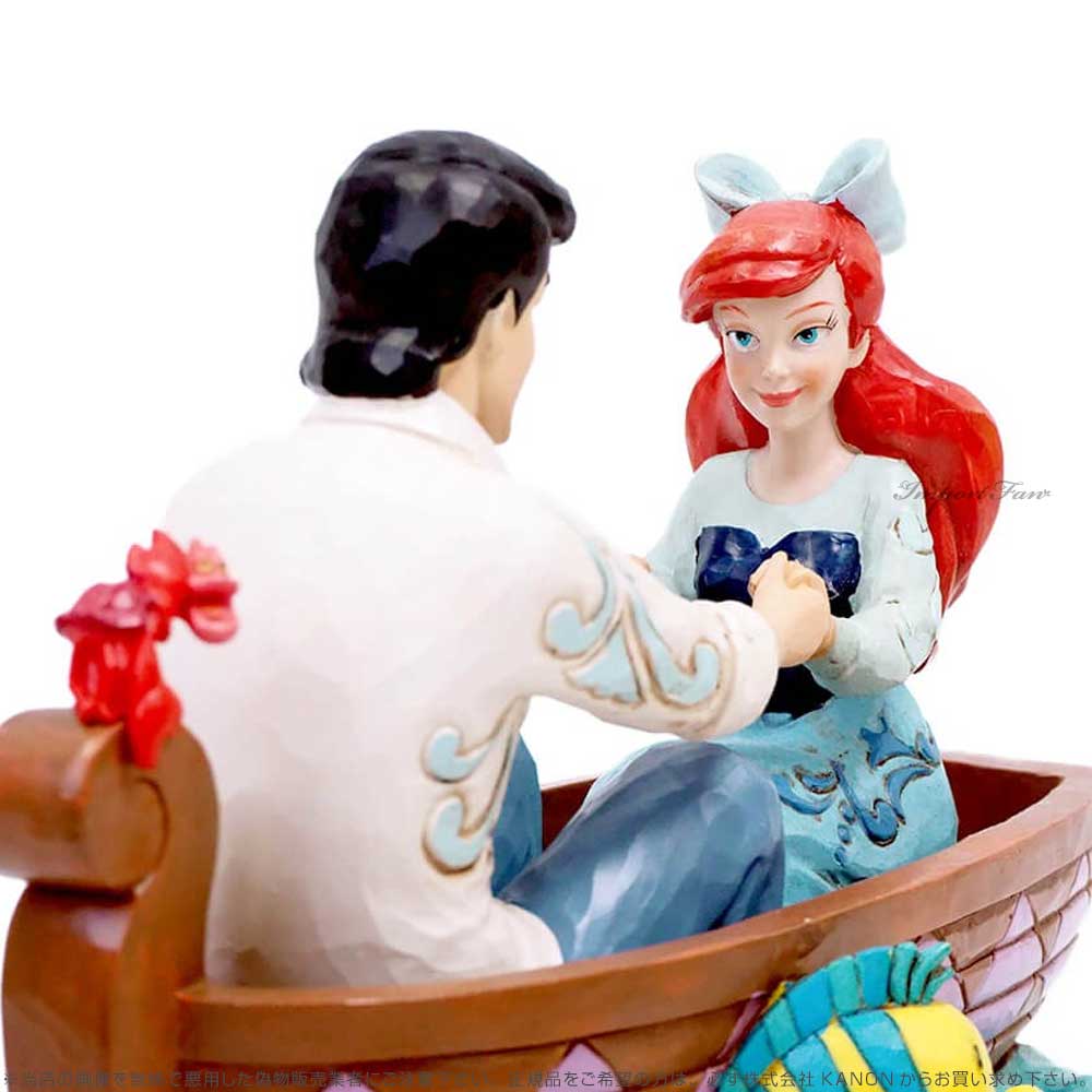 Disney ジムショア アリエル ＆ エリック王子 ボート