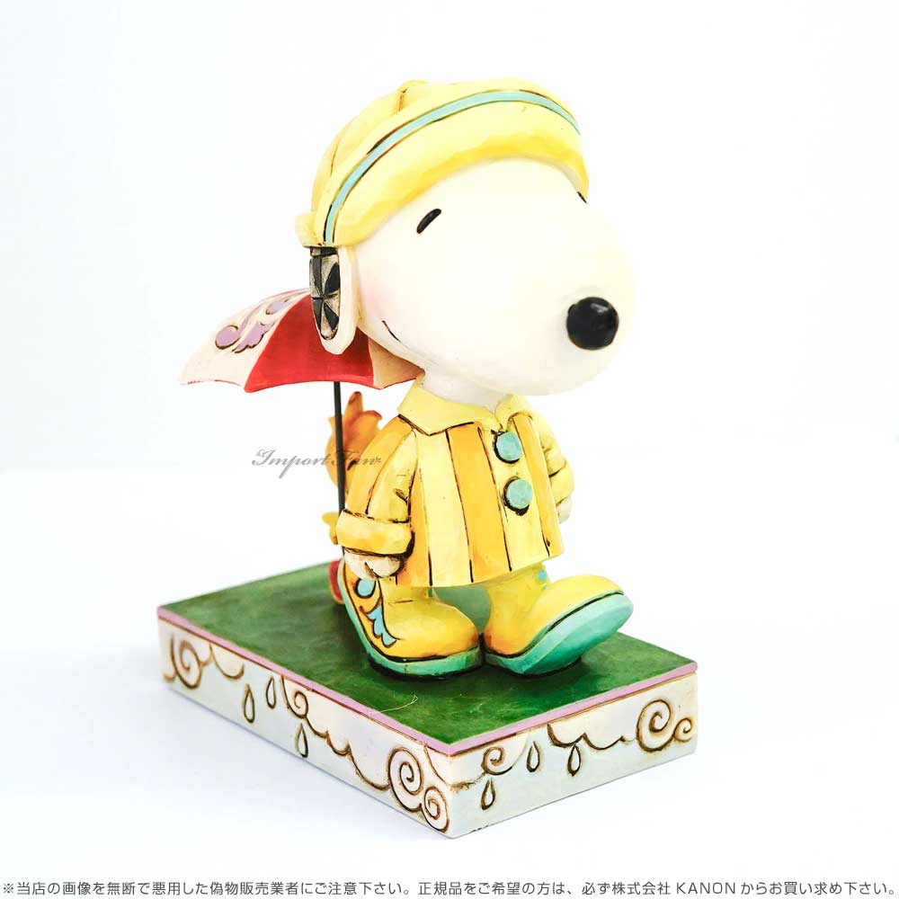 ジムショア スヌーピー ウッドストック 雨の日 ピーナッツ 4055654 Snoopy Woodstock Rainy Day jim shore  ギフト プレゼント □ - ショッピング・ショップ | 通販検索