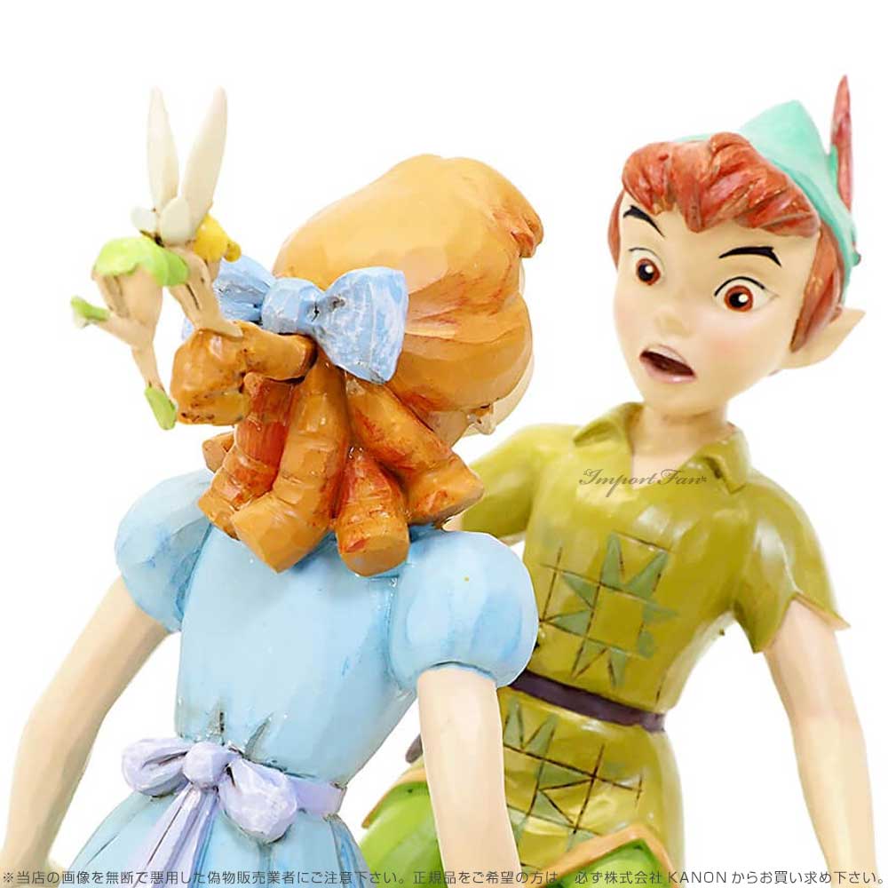 【本物保証】 Disney ジムショア ピーターパン ＆ ウェンディ キス ディズニー その他