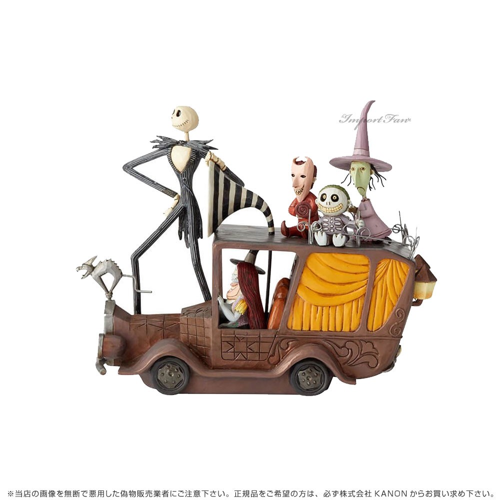 Disney - 98 ディズニー【ナイトメア　ビフォアー　クリスマス】　サリーとメイヤー Disney ジムショア ジャック サリー メイヤー 市長の車 ドライブ