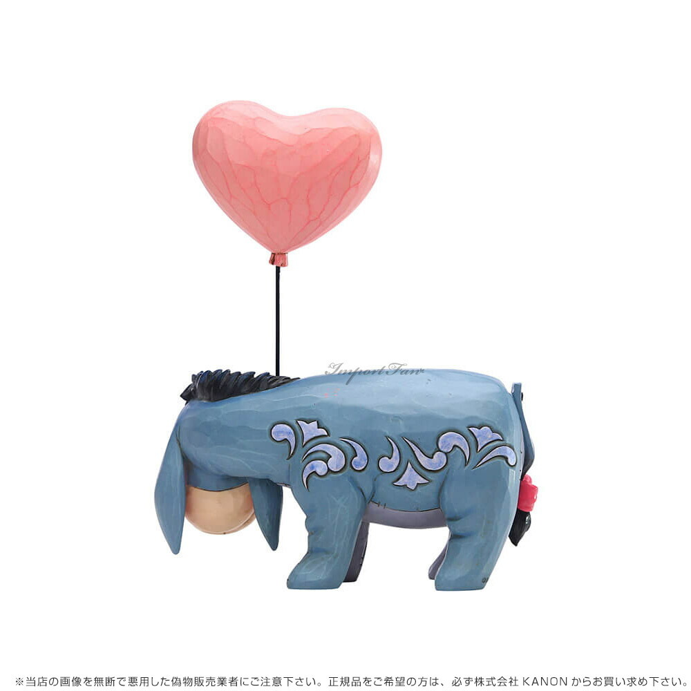 Disney ジムショア イーヨー ウィズ ハートバルーン 風船 くまの