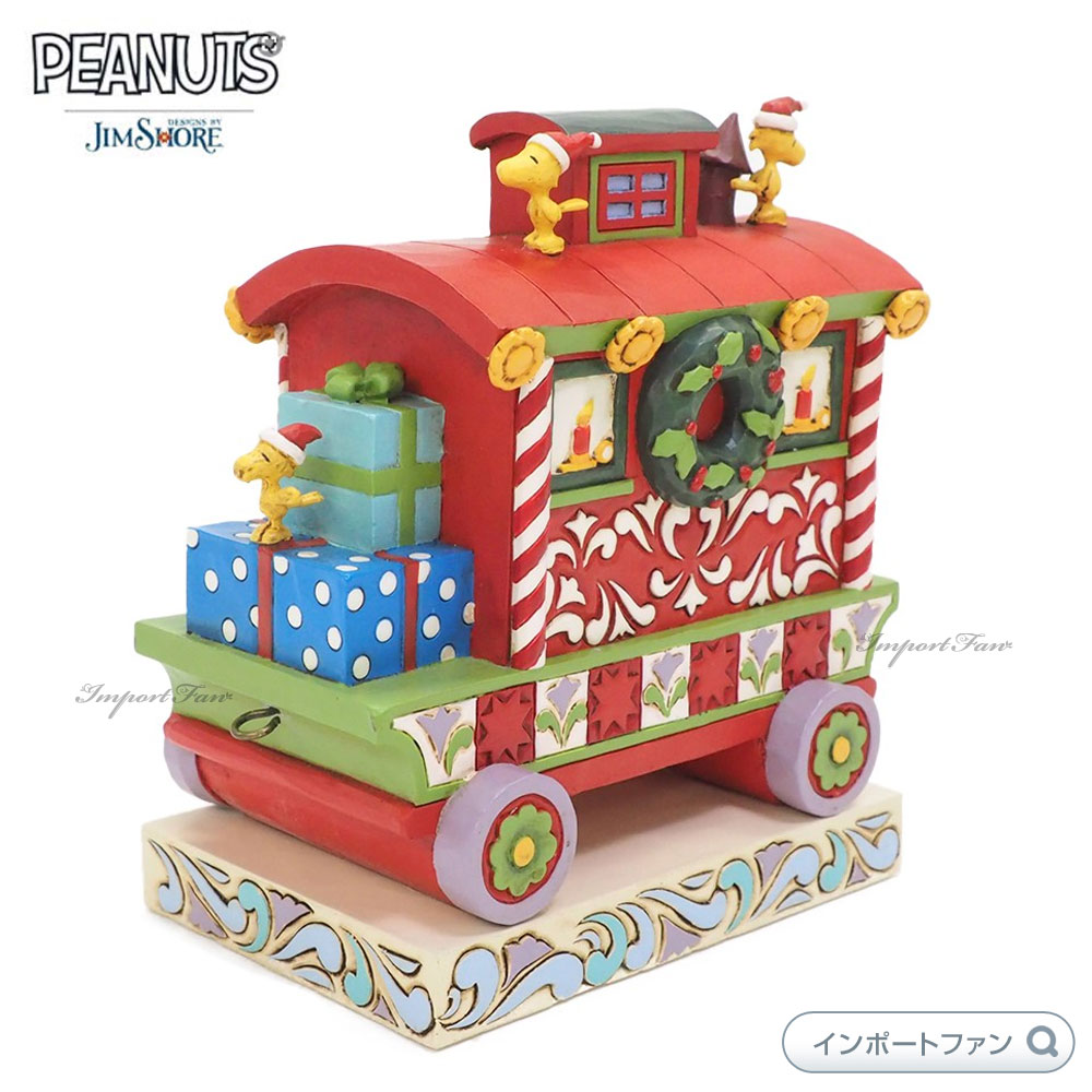 ジムショア スヌーピー ウッドストック クリスマストレイン クリスマス ピーナッツ 6006940 Snoopy Peanuts  Woodstock's Train Caboose jim shore ギフト… :jim6006940:インポートファン - 通販 -  Yahoo!ショッピング