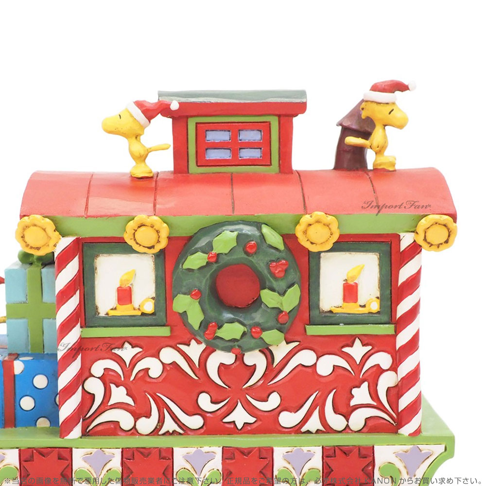 ジムショア スヌーピー ウッドストック クリスマストレイン クリスマス ピーナッツ 6006940 Snoopy Peanuts  Woodstock's Train Caboose jim shore ギフト… :jim6006940:インポートファン - 通販 -  Yahoo!ショッピング