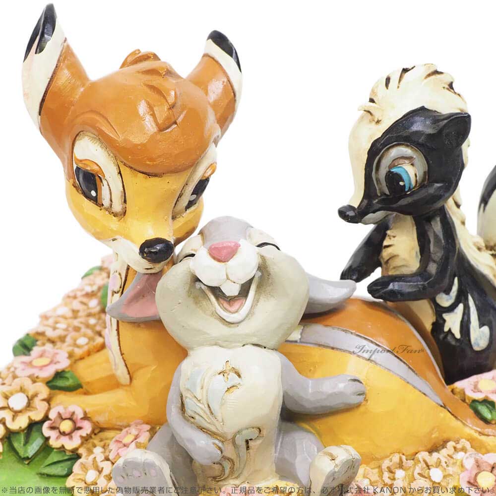 Disney ジムショア バンビ ＆ ウサギのとんすけ スカンクの