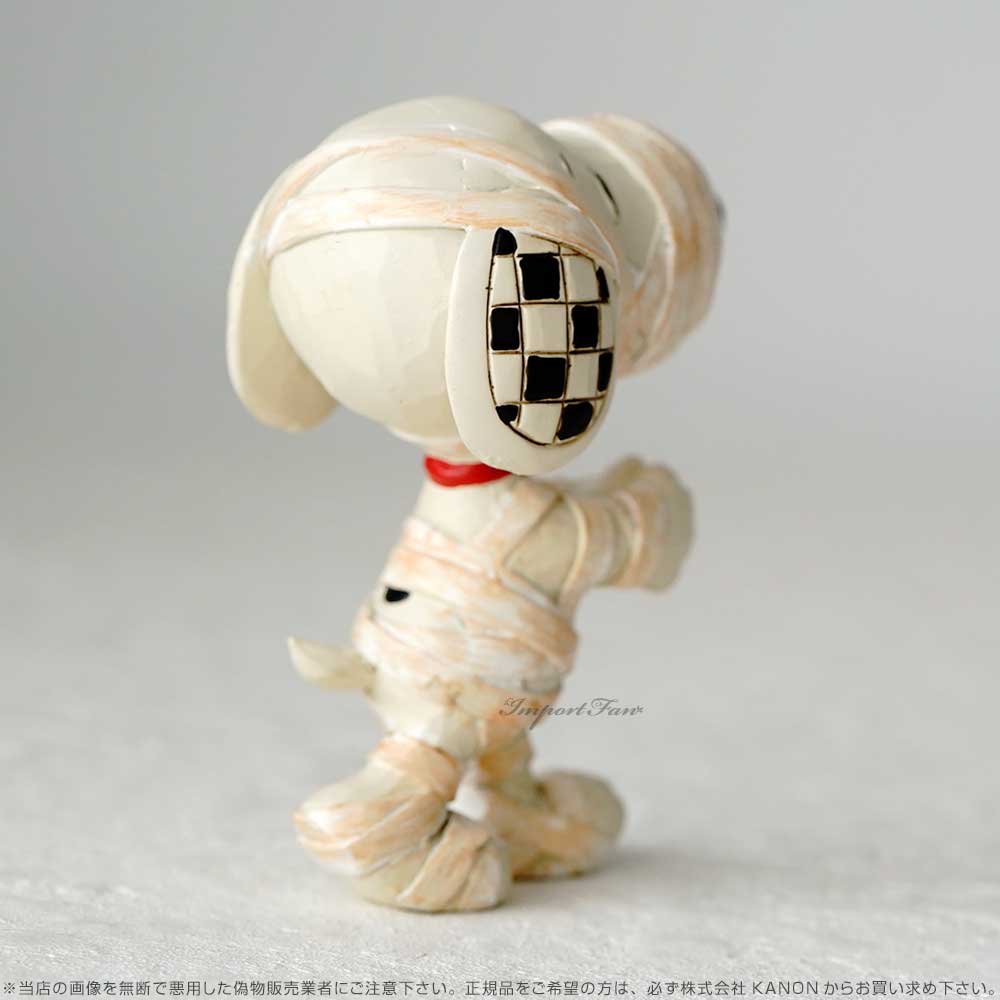 フィギュア　Snoopy as Vampire mini 「PEANUTS(SNOOPY)」 ジム・ショアシリーズ スタチュー PEANUTS ジムショア スヌーピー ミイラ ミニ ハロウィン