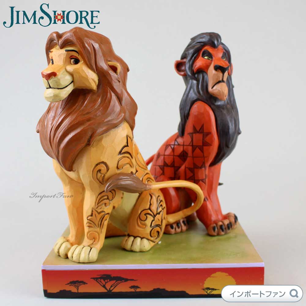 ライオンキング トラディション Disney ジムショア シンバ ＆ スカー ライオンキング ディズニー
