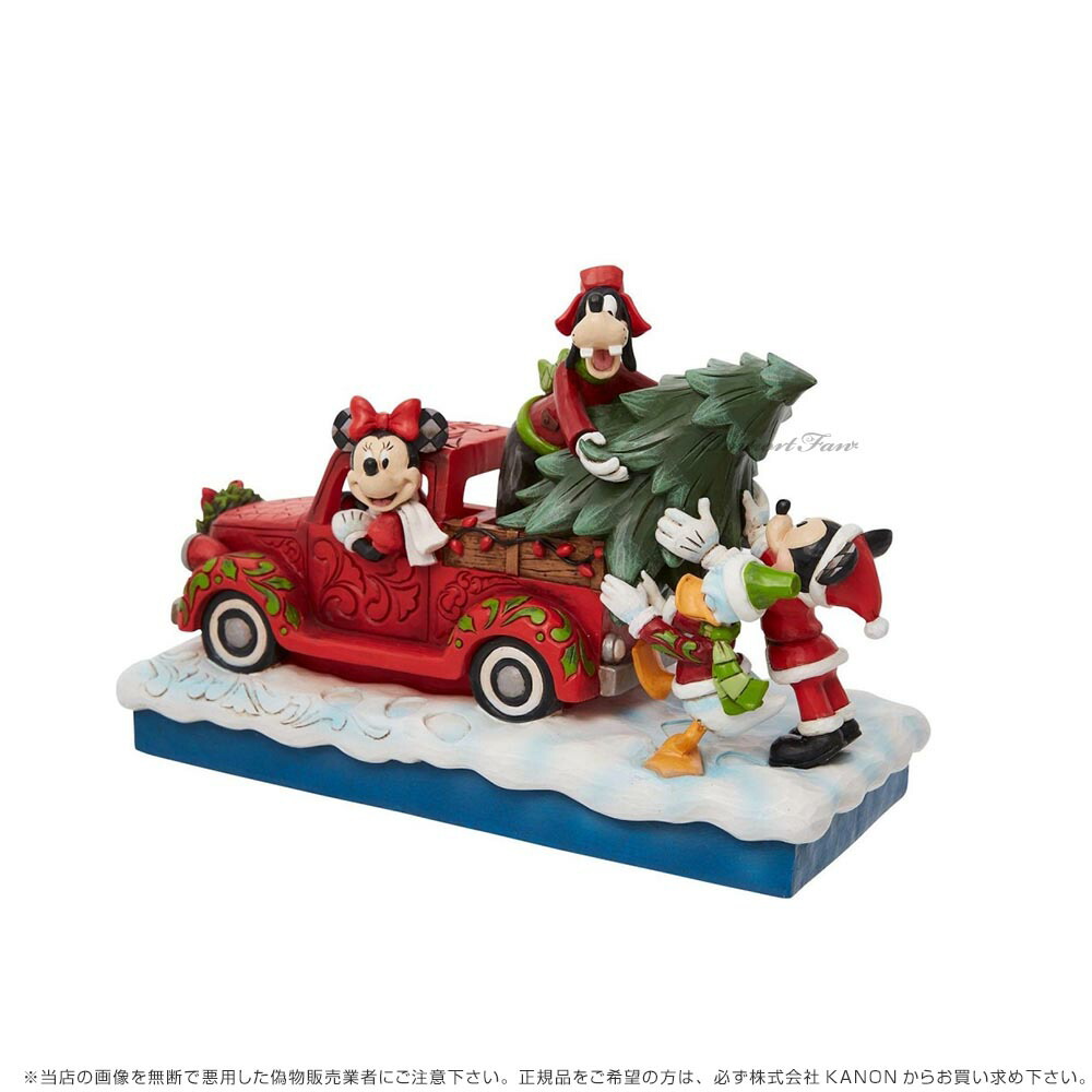 ジムショア ミッキー＆ミニー ＆ フレンズ ウィズ レッドトラック クリスマス クリスマスツリー ディズニートラディション 4013989 Jim  Shore Disney Traditio… : jim6010868 : インポートファン - 通販 - Yahoo!ショッピング