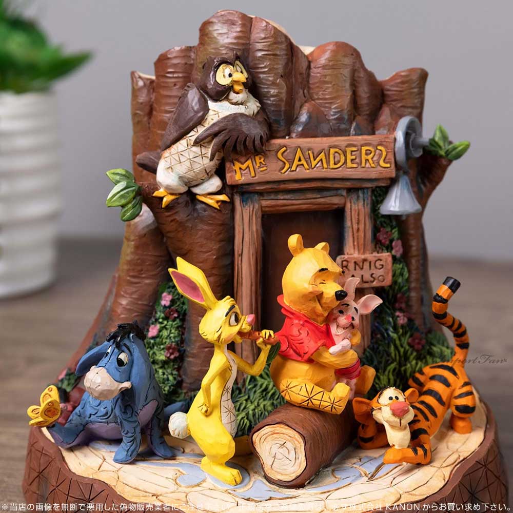Disney クラシックプー 100AcreWood pooh 置き物２つセット Disney クラシックプー 100AcreWood pooh 置き物2つセット