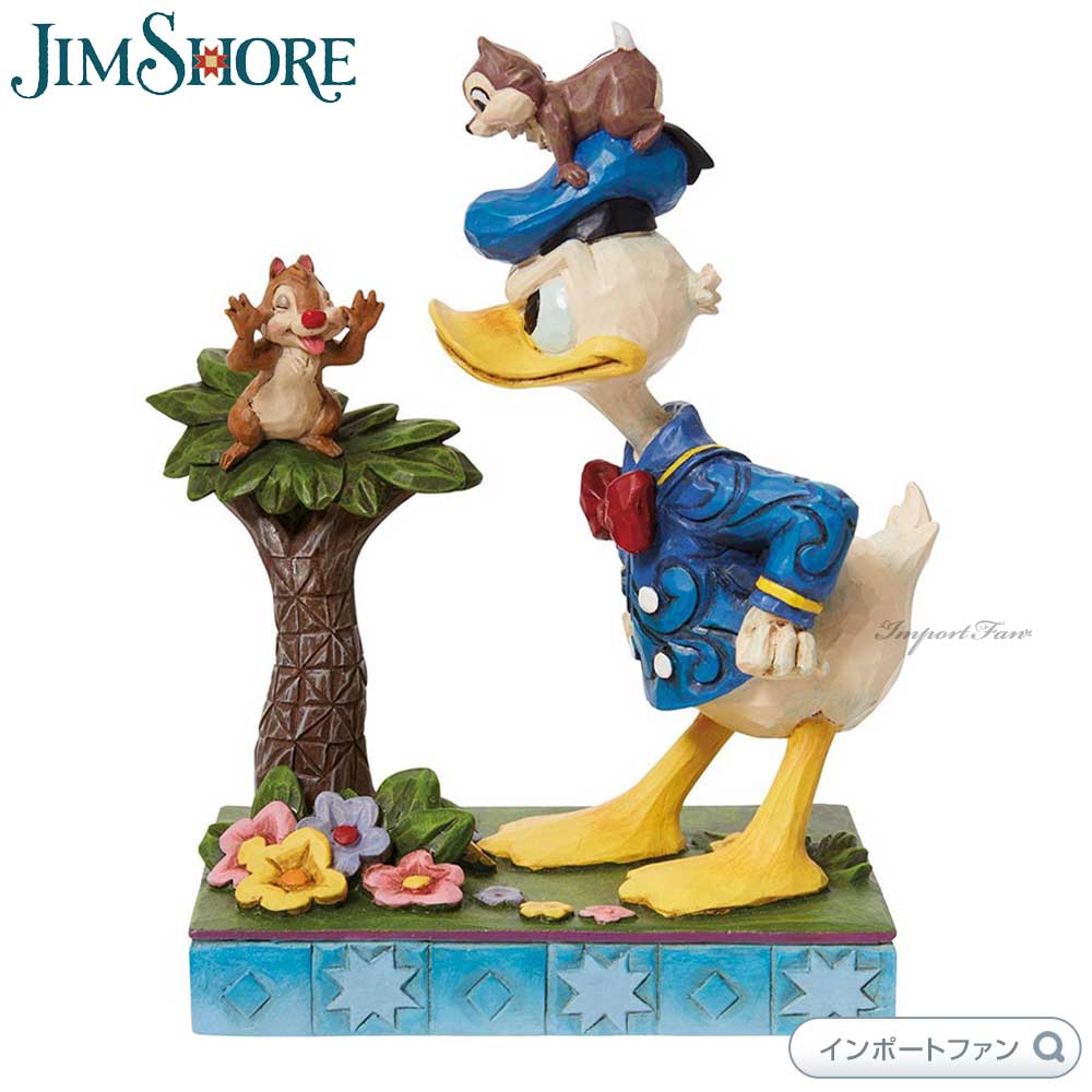 ジムショア ドナルド ＆ チップとデール ディズニートラディション 置物 6010884 Jim Shore Disney Traditions  ギフト プレゼント □ : jim6010884 : インポートファン - 通販 - Yahoo!ショッピング