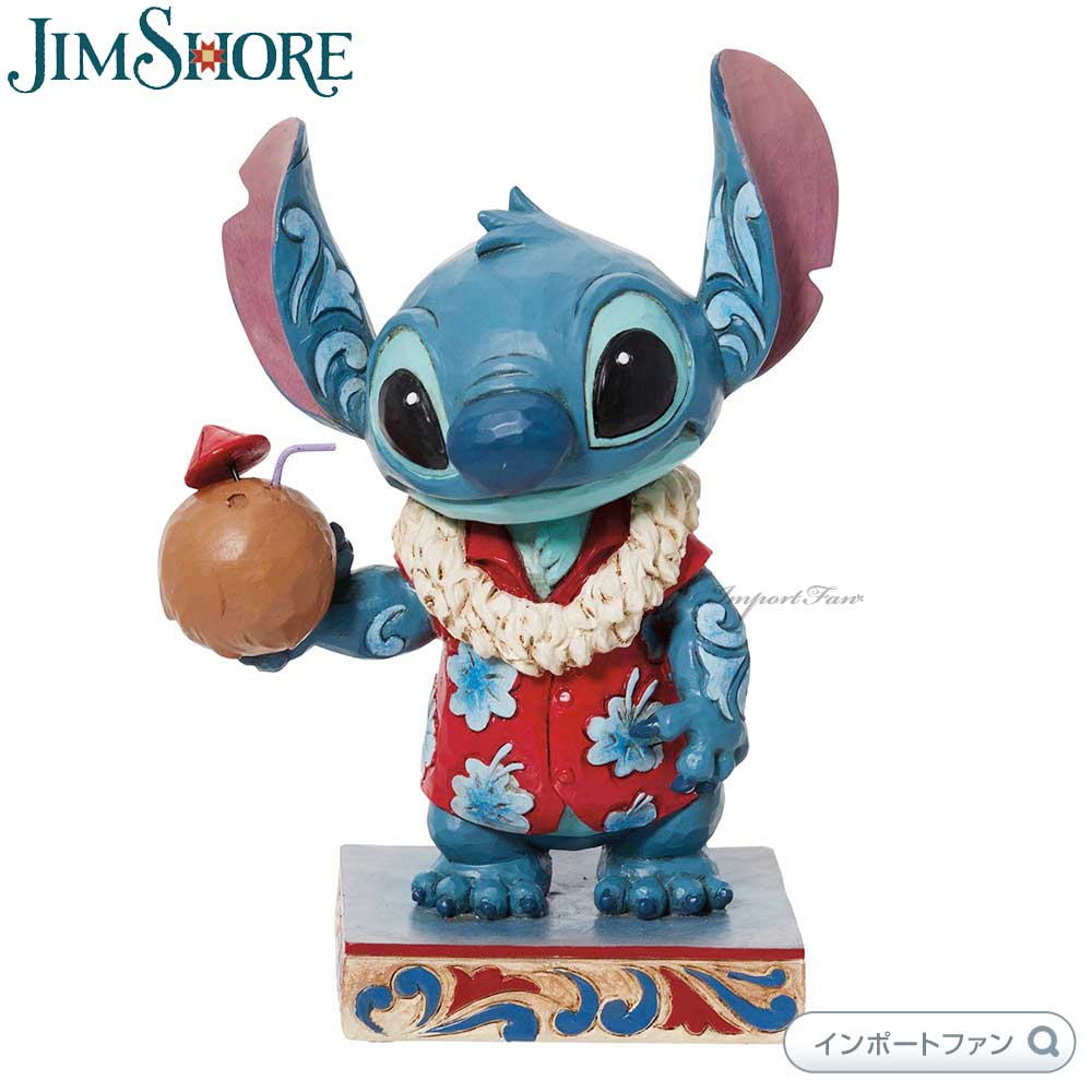 Disney ジムショア スティッチ ハワイアンシャツ リロ・アンド