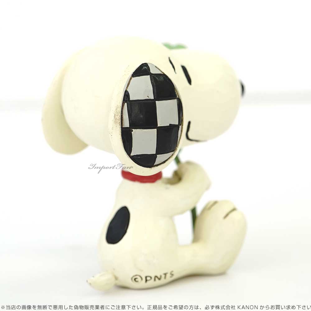 PEANUTS ジムショア スヌーピー ウィズ クローバー 四つ葉 ミニ