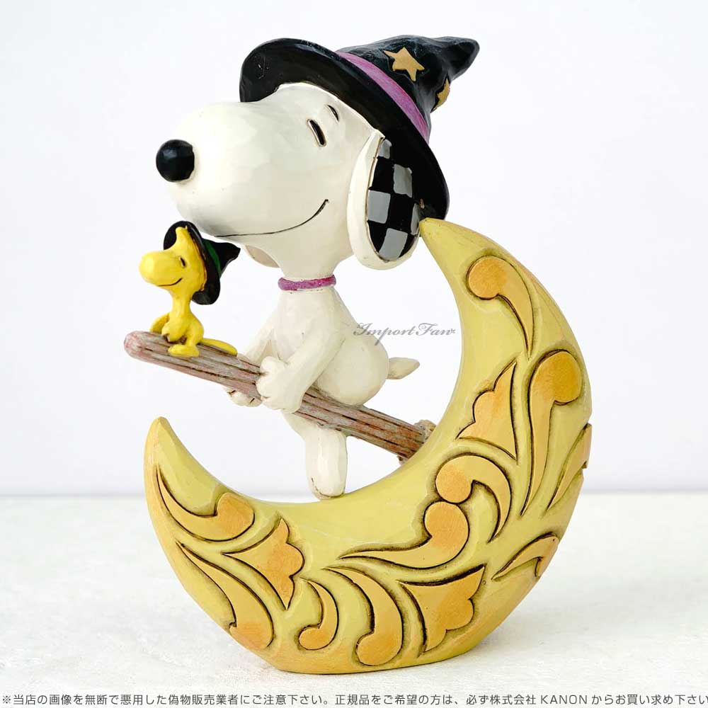 未開封　Aviva　スヌーピー　ショーボート PEANUTS ジムショア スヌーピー ウッドストック 魔女と月