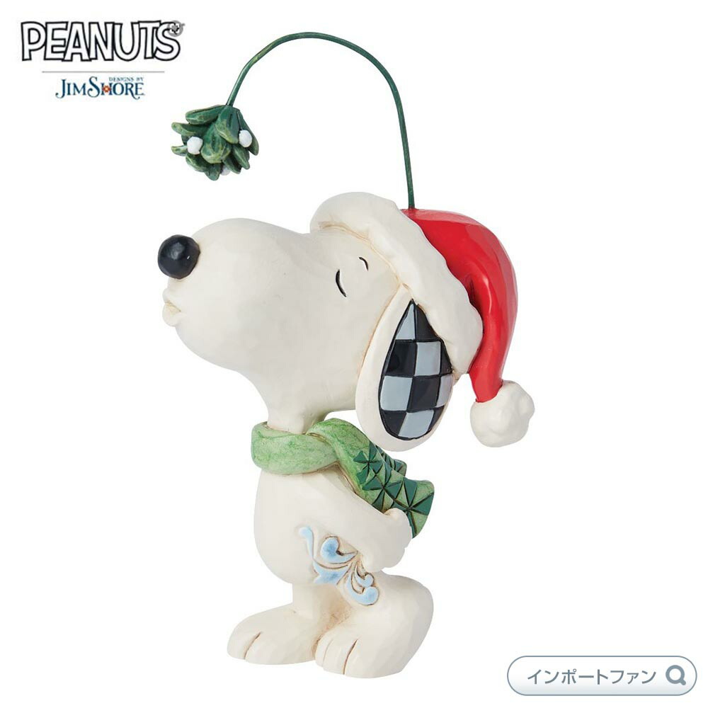 PEANUTS ジムショア スヌーピー ヤドリギ ミニ クリスマス ピーナッツ