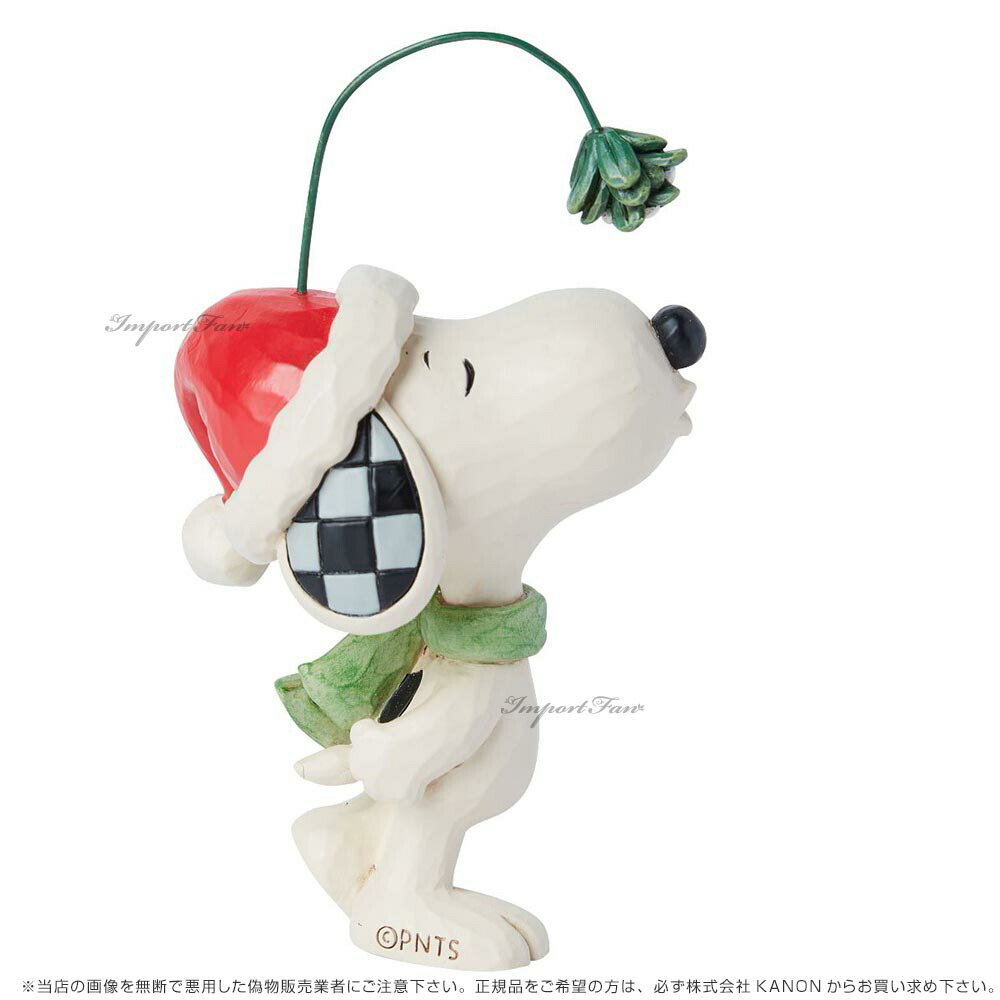 PEANUTS ジムショア スヌーピー ヤドリギ ミニ クリスマス ピーナッツ