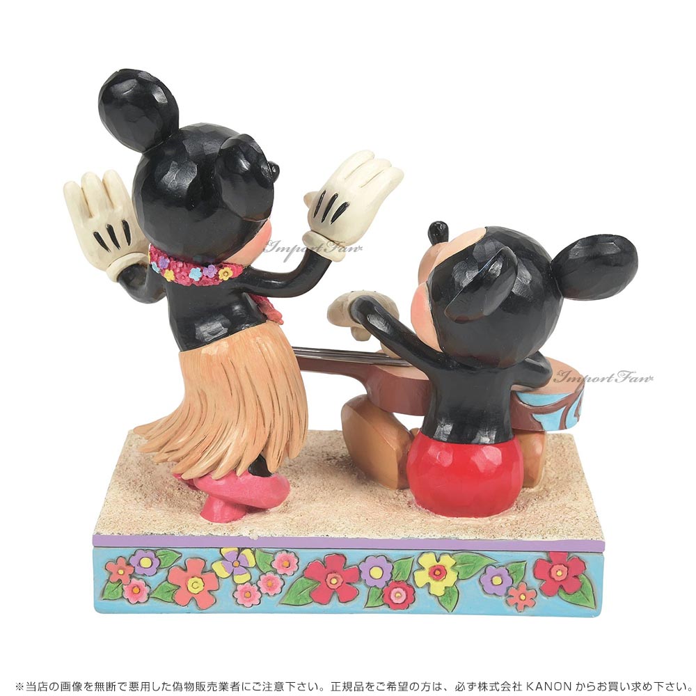 ジムショア ミッキー ミニー ハワイ ミッキー＆ミニー ディズニー 6016330 Mickey and Minnie Hawaii JimShore  : jim6016330 : インポートファン - 通販 - Yahoo!ショッピング