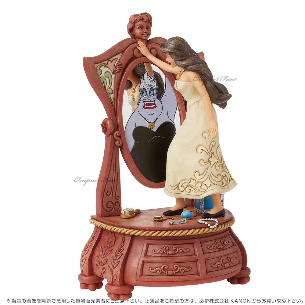 Disney ジムショア ヴァネッサ・ヴァニティ アースラ 真の姿