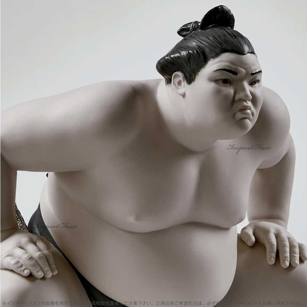 LLADRO リヤドロ 充つる闘志 相撲 力士 01009080 ギフト