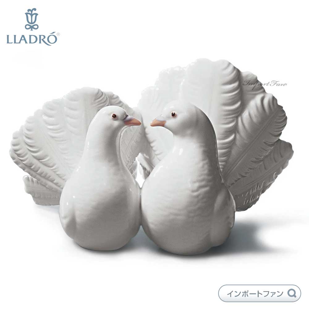 リヤドロ つがいの鳩 鳥 ハト 1169 LLADRO COUPLE OF DOVES ギフト