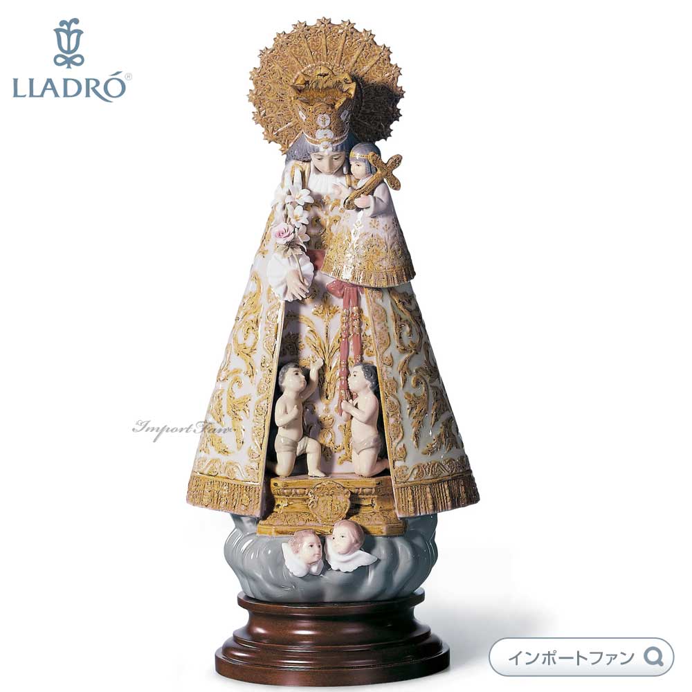 リヤドロ 聖マリア 1 聖母 天使 幼子 キリスト 置物 01001394 LLADRO ギフト プレゼント □