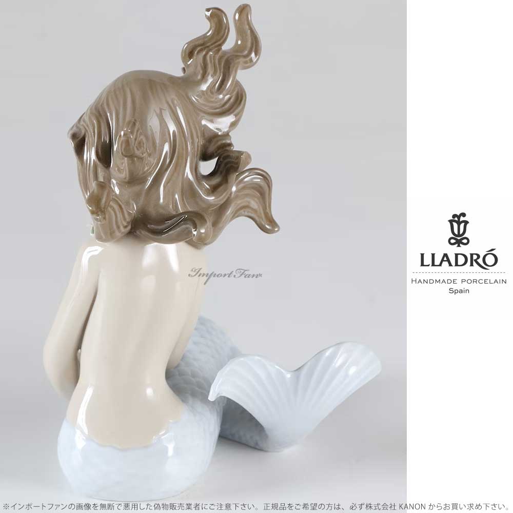 リヤドロ 人魚の像 ミラージュ マーメイド フィギュリン LLADRO リヤドロ 置物 オブジェ 少女/人魚/マーメイド/フィギュ