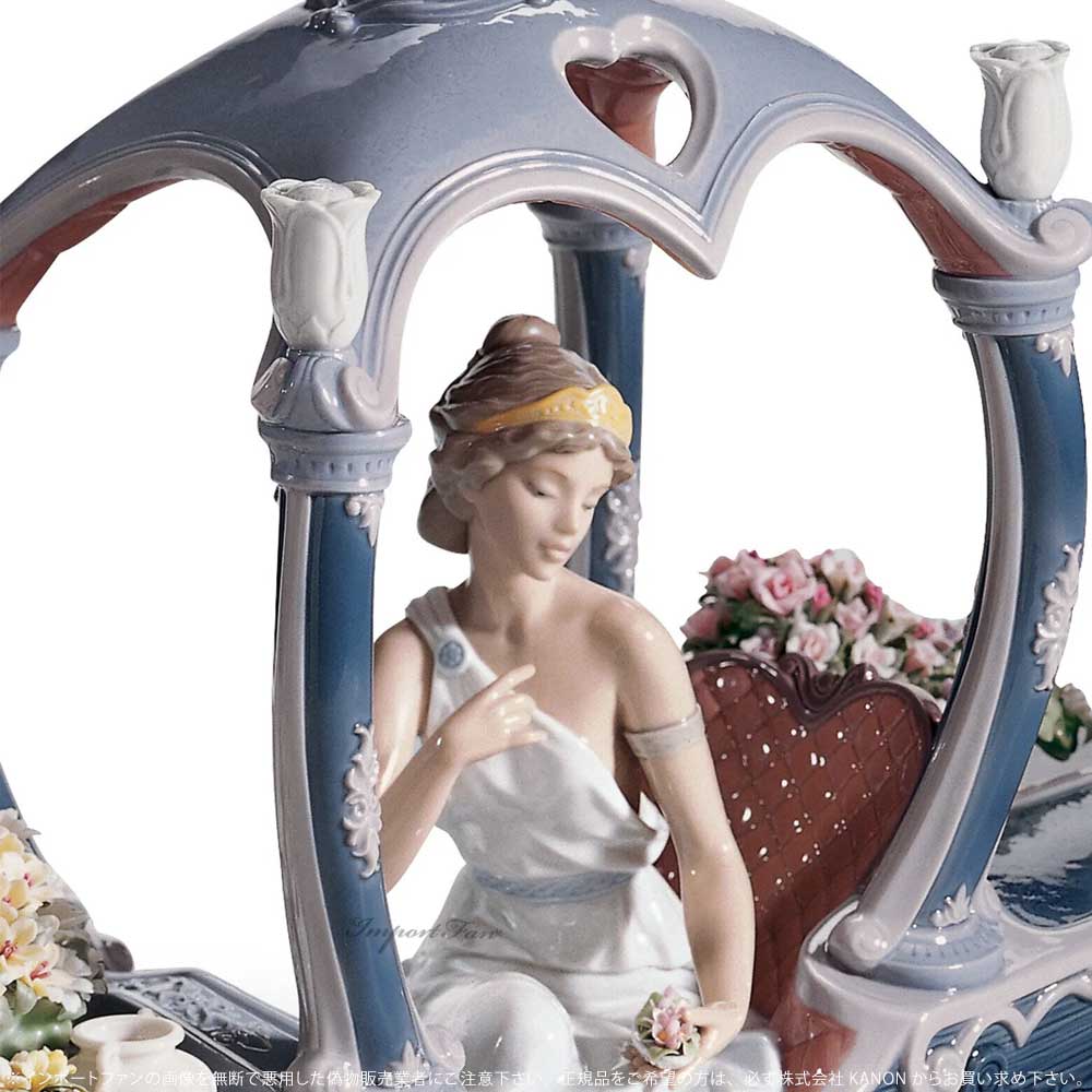 【人気No.1】 LLADRO 世界限定制作数3000体 女神のゴンドラ リヤドロ 彫刻・オブジェ