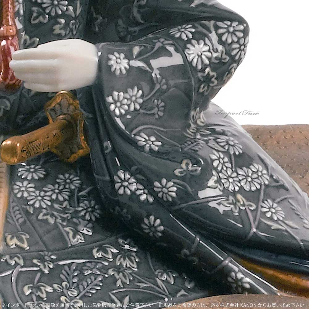 nanana　最終価格リヤドロ LLADRO 箱あり 未使用 保証書付き LLADRO リヤドロ 可愛いお花屋さん 荷車 少女 置物 01006251