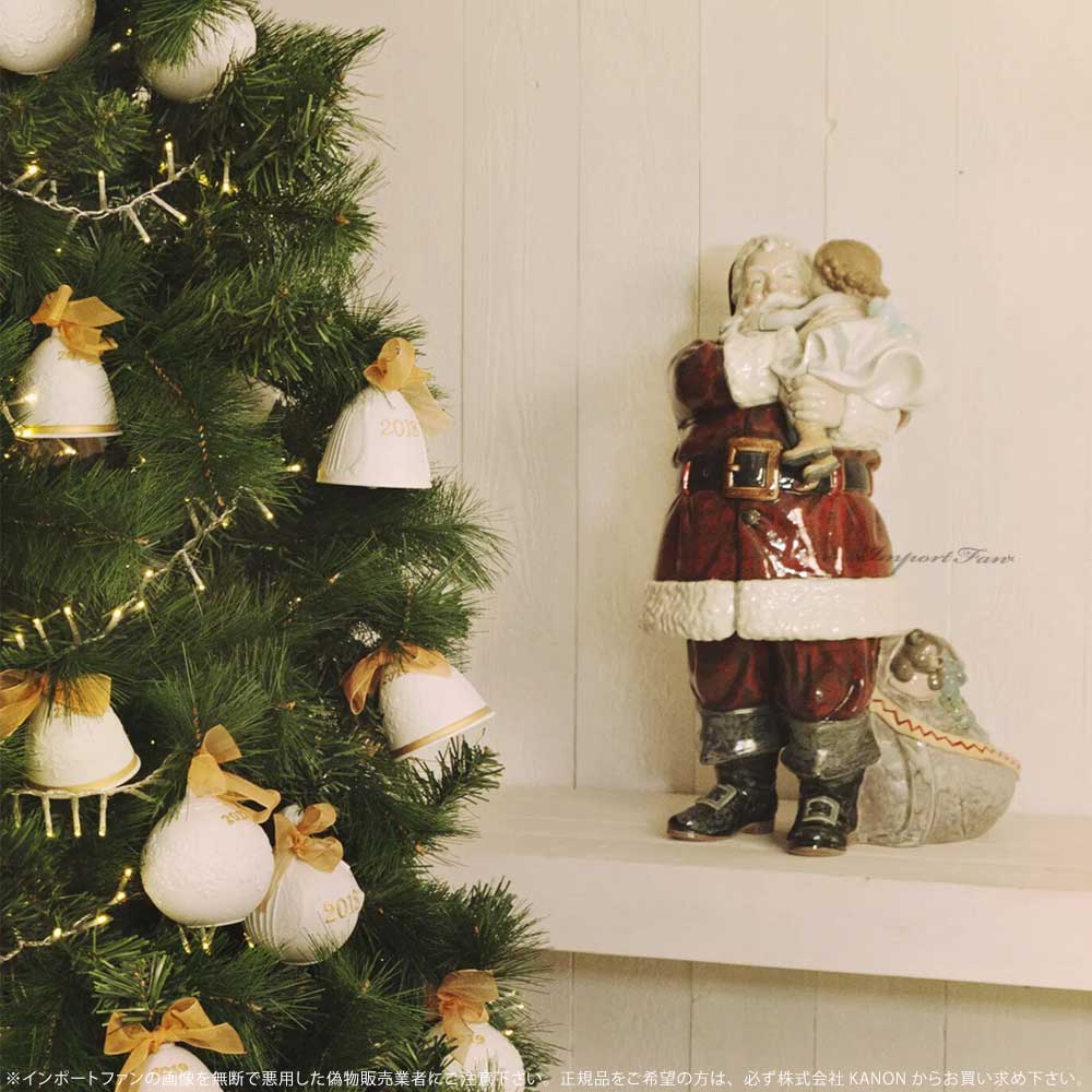 新品☆リヤドロ クリスマス サンタクロース 幸せを届けに 世界限定制作数2000 LLADRO（リヤドロ） 幸せを届けに サンタクロース クリスマス 世界限定