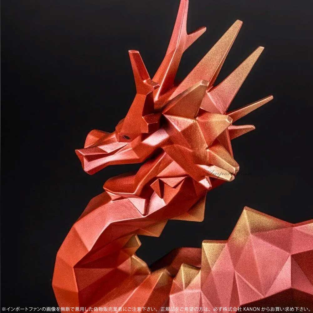 リヤドロ 折り紙 ドラゴン Origami レッド Red 龍 辰 70周年記念モデル 
