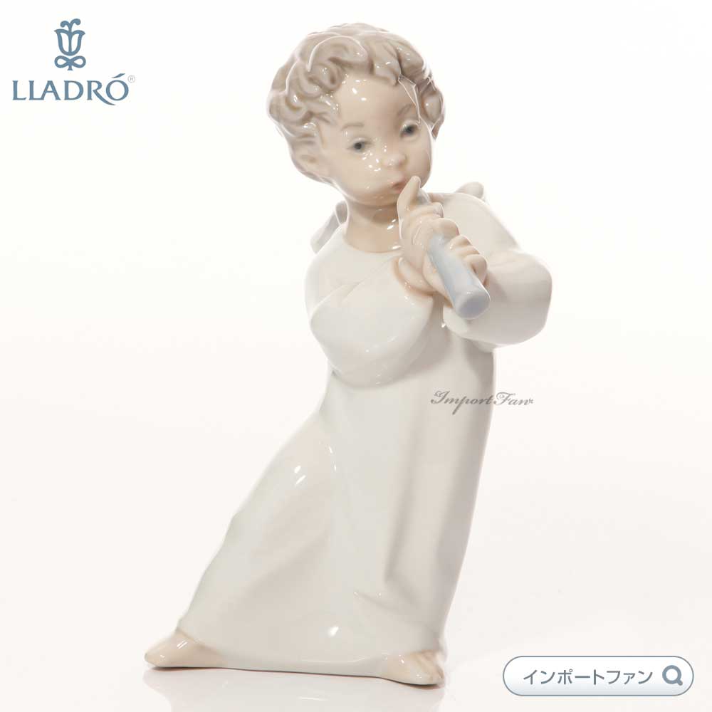 リヤドロ 可愛いフルート 天使 置物 01004540 LLADRO ギフト