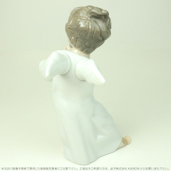 LLADRO リヤドロ 可愛いフルート 天使 置物 01004540 ギフト