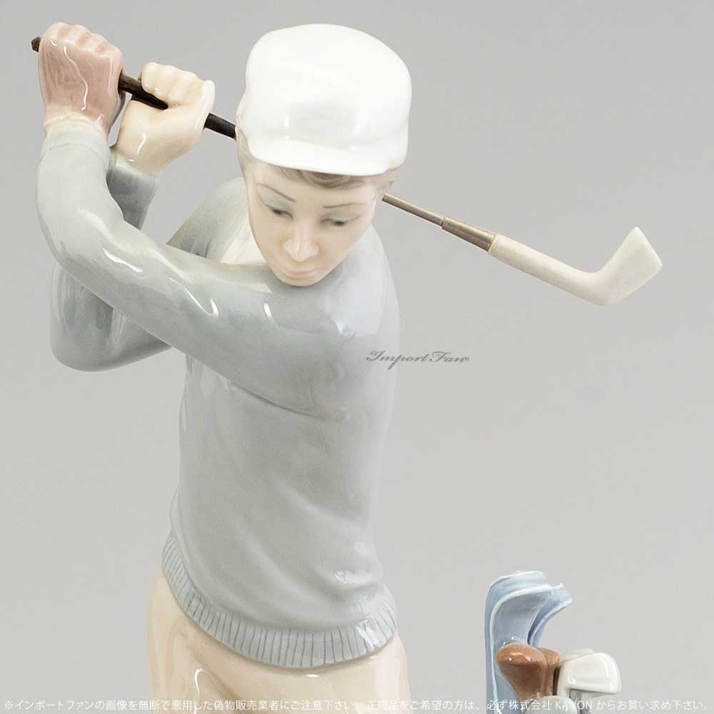 LLADRO（リヤドロ） ナイスショット ゴルフ 男性 置物 01004824 LLADRO
