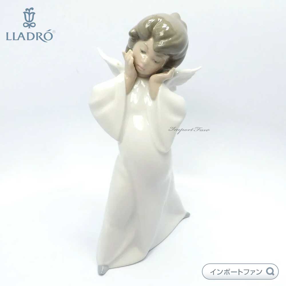 LLADRO リヤドロ 天使の考えごと うん、そうしよう 少女