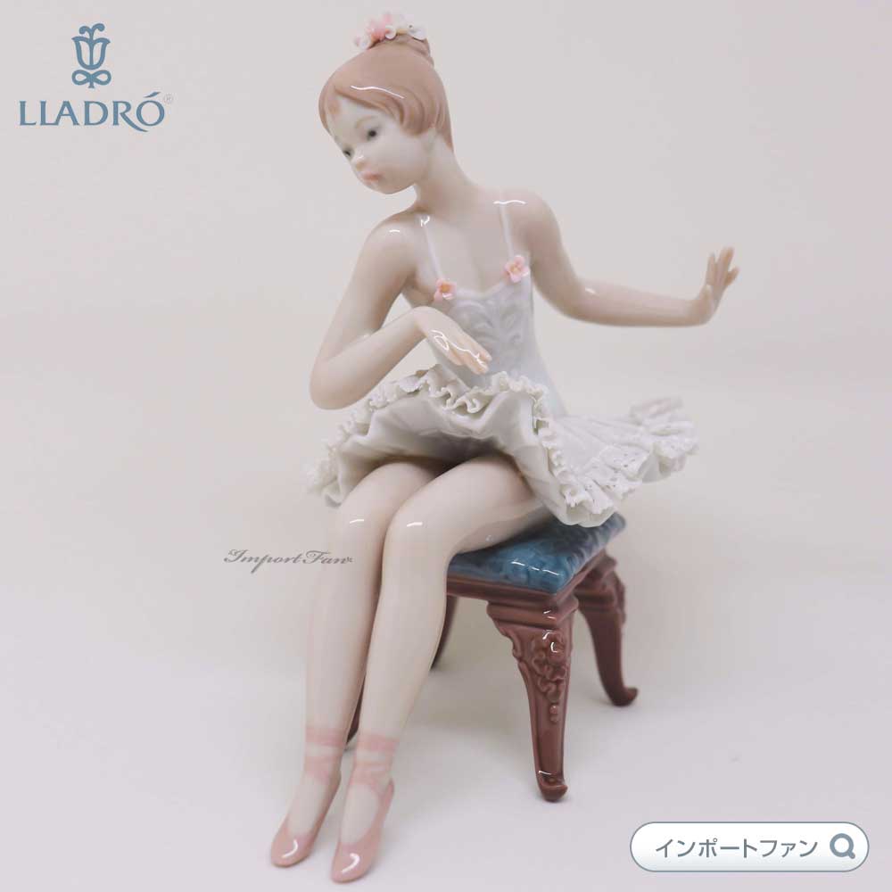 リヤドロ 出番前のおさらい バレリーナ 少女 置物 01005496 LLADRO ギフト プレゼント : lla05496 : インポートファン -  通販 - Yahoo!ショッピング